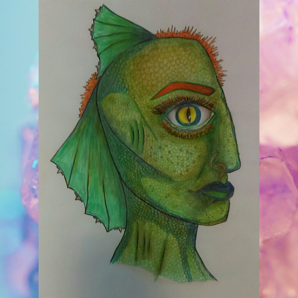 Aquatic Creature - Original Artwork